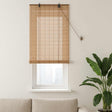 Vidaxl rolgordijn bruin 50 x 160 cm bamboe
