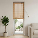 Vidaxl rolgordijn bruin 70 x 220 cm bamboe