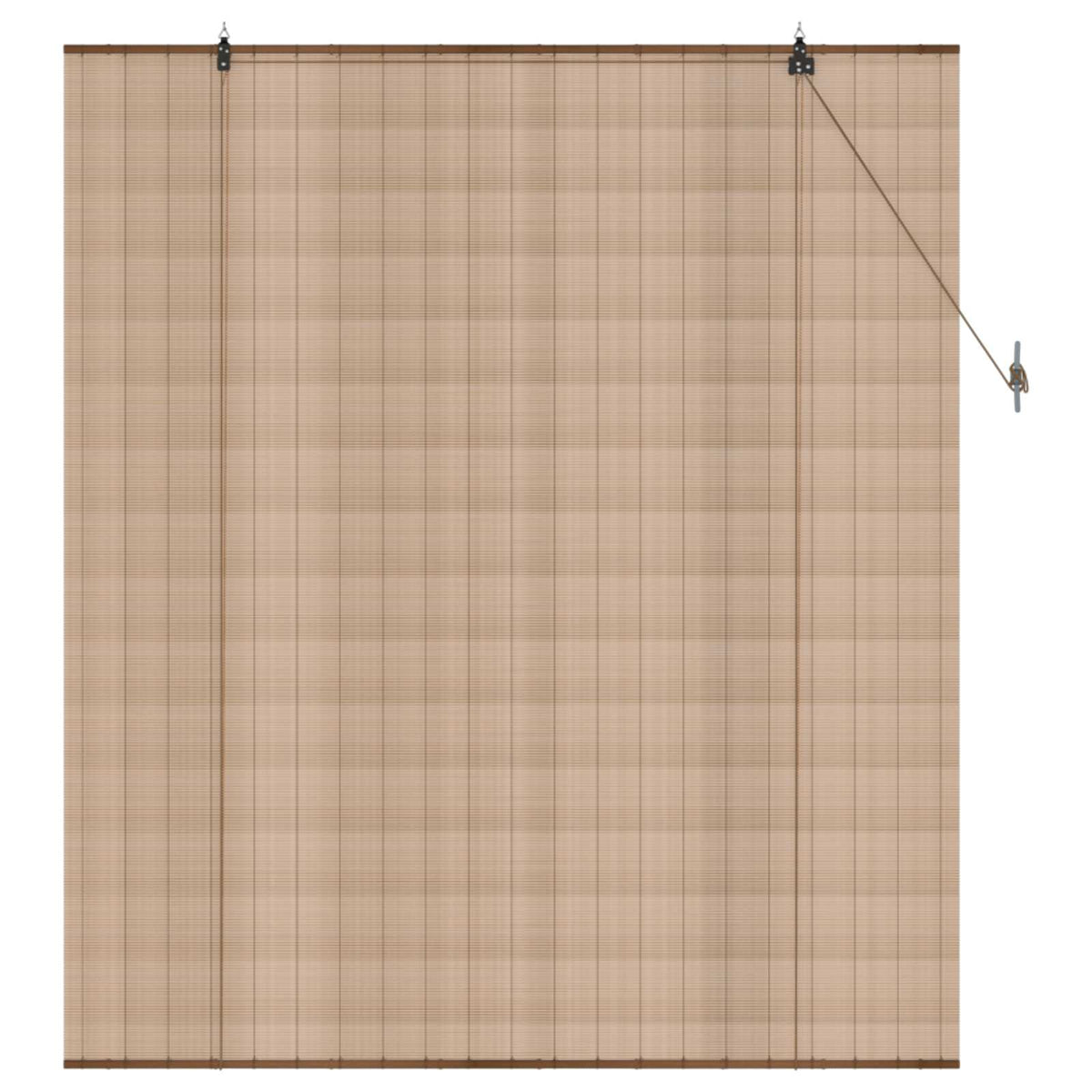 Vidaxl rolgordijn bruin 160 x 160 cm bamboe