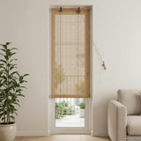 Vidaxl rolgordijn bruin 50 x 220 cm bamboe