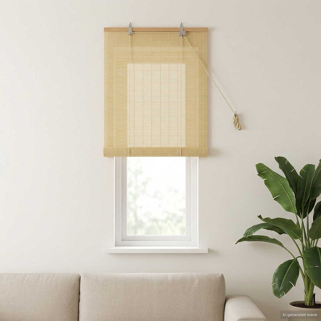 Vidaxl rolgordijn naturel 40 x 160 cm bamboe