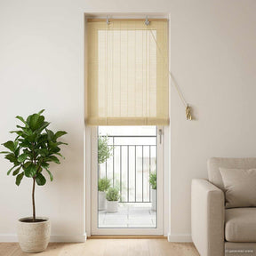 Vidaxl rolgordijn naturel 40 x 220 cm bamboe