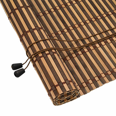 Vidaxl rolgordijn bruin 50 x 160 cm bamboe