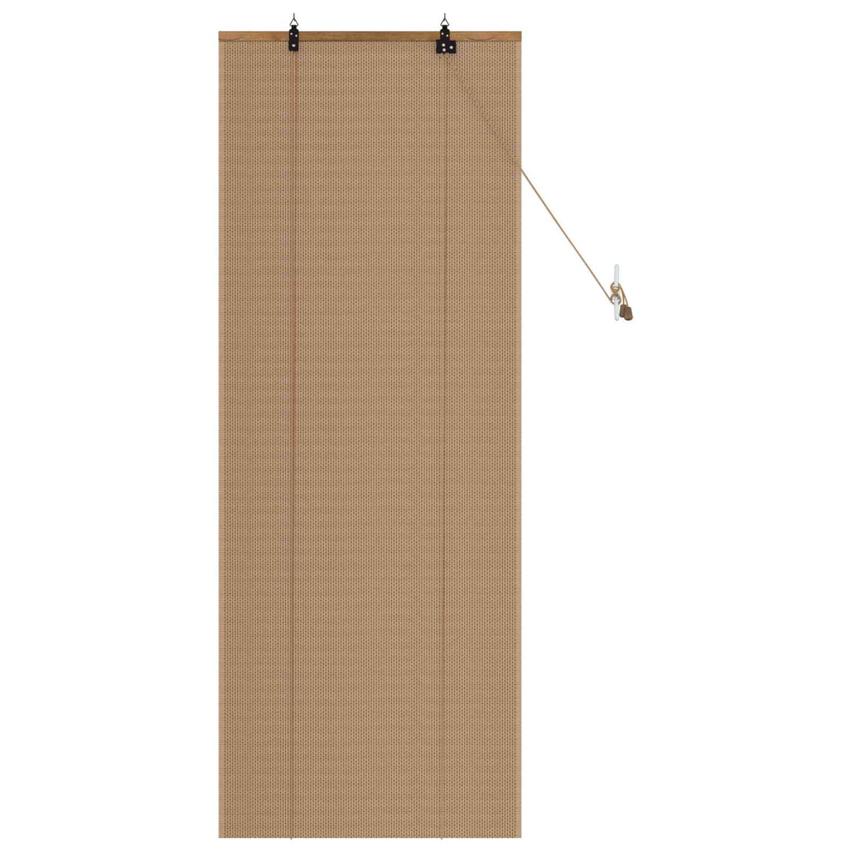 Vidaxl rolgordijn bruin 50 x 160 cm bamboe