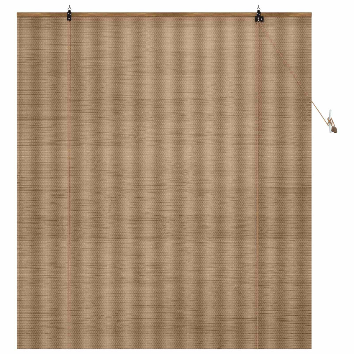 Vidaxl rolgordijn bruin 160 x 160 cm bamboe