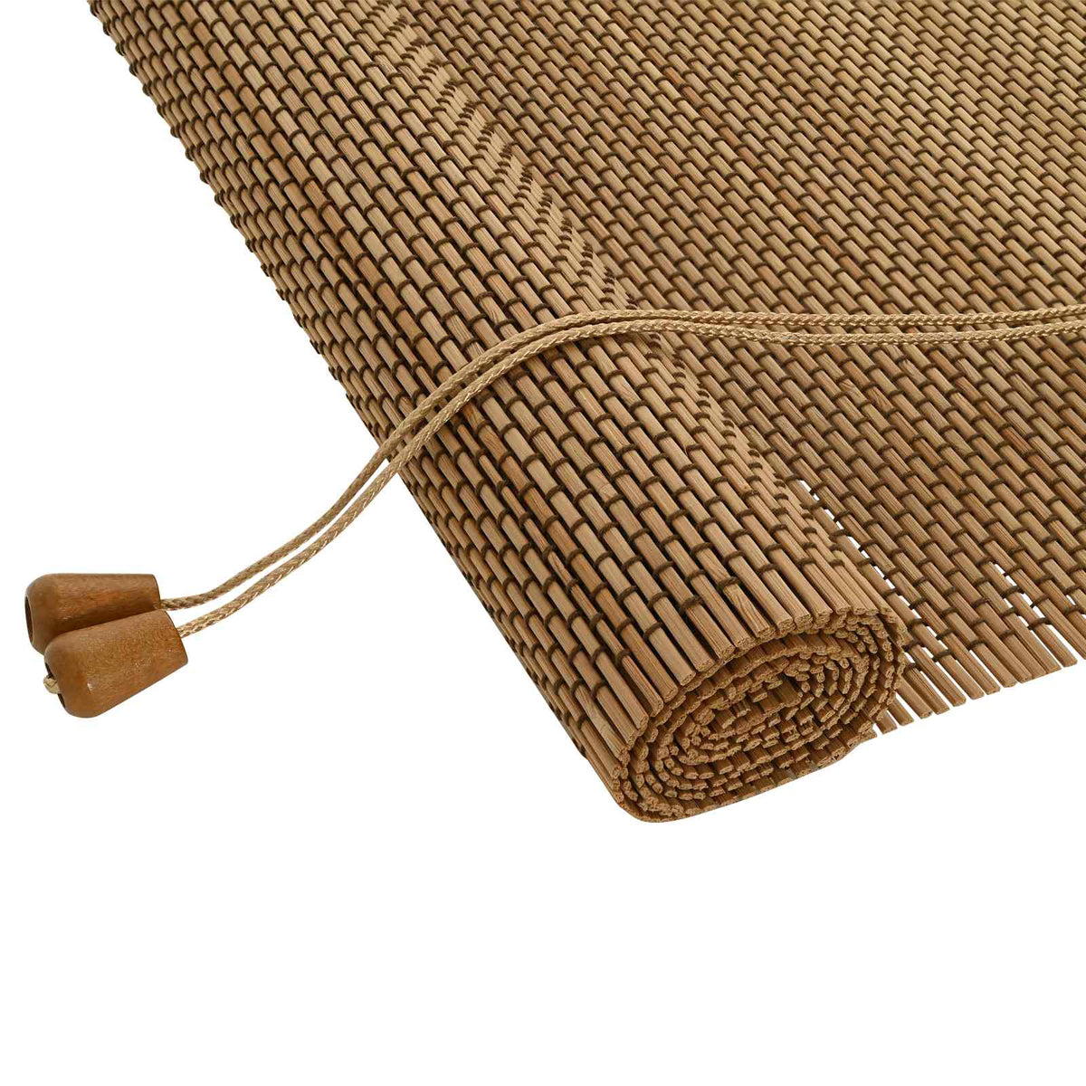 Vidaxl rolgordijn bruin 40 x 220 cm bamboe