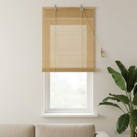 Vidaxl rolgordijn naturel 40 x 160 cm bamboe