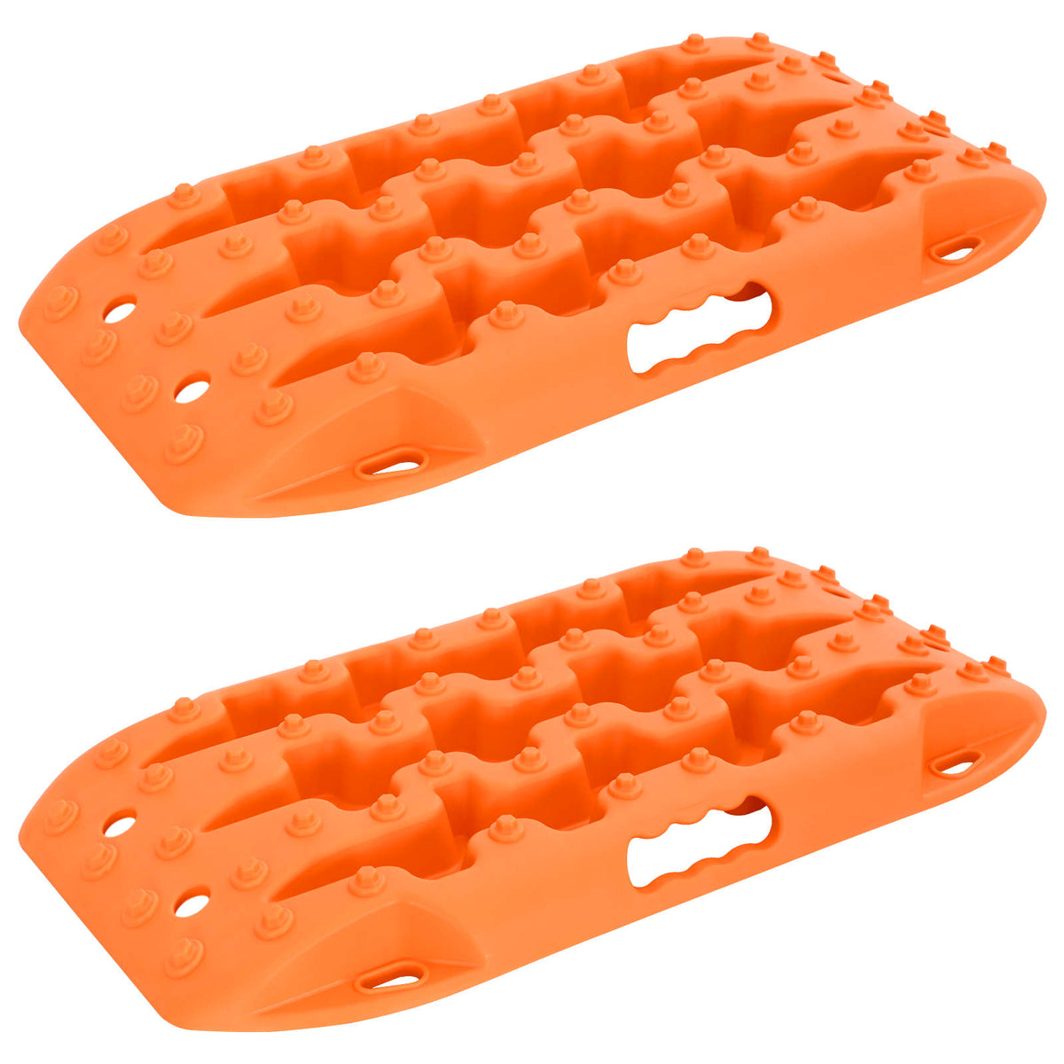 Vidaxl gripplaat 2 st oranje 57,5x30,5x5,5 cm versterkt nylon