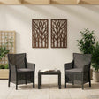 Vidaxl loungeset 3 st antracietkleurig pp