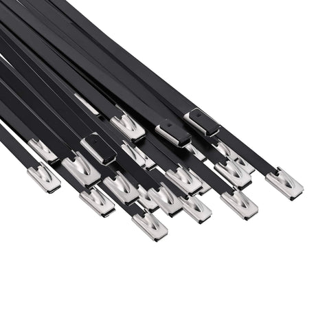 Vidaxl kabelbinders 25 st 4,6 x 150 mm zwart