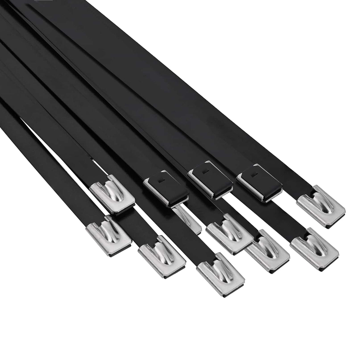 Vidaxl kabelbinders 12 st 7,9 x 600 mm zwart