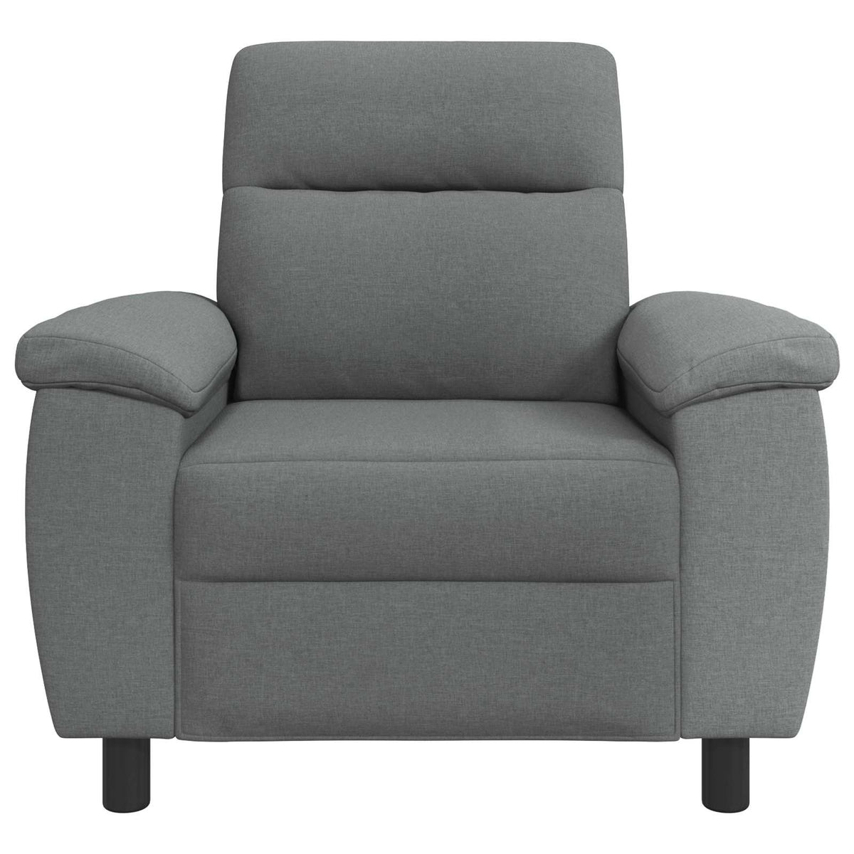 Vidaxl bank donkergrijs 95 x 90 x 95 cm stof
