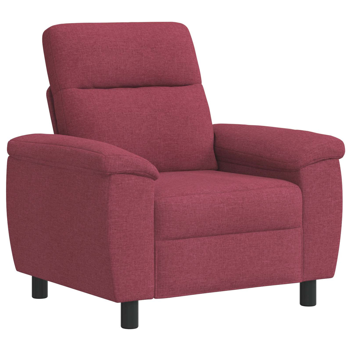 Vidaxl bank wijnrood 95 x 90 x 95 cm stof