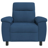 Vidaxl bank blauw 95 x 90 x 95 cm stof