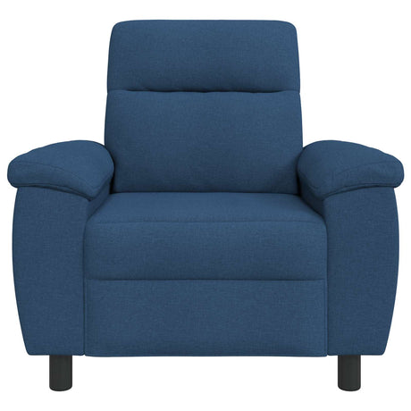 Vidaxl bank blauw 95 x 90 x 95 cm stof