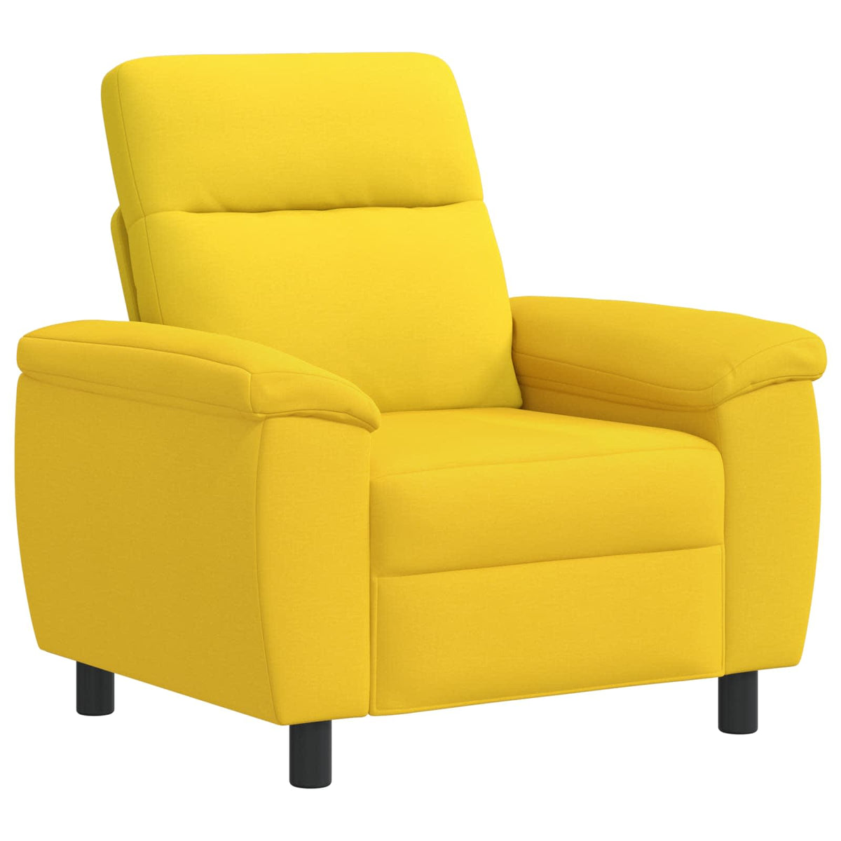 Vidaxl bank lichtgeel 95 x 90 x 95 cm stof