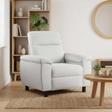 Vidaxl bank wit 95 x 90 x 95 cm stof