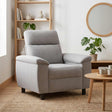 Vidaxl bank wolkengrijs 95 x 90 x 95 cm stof