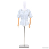Vidaxl verstelbare mannequin van 165-213 cm met voet vrouw pp wit