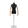Vidaxl verstelbare mannequin van 165-213 cm met voet vrouw pp zwart