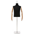 Vidaxl verstelbare mannequin van 170-218 cm met voet man pp zwart