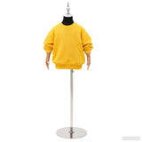 Vidaxl verstelbare 120-150 cm mannequin met basis uniseks pp zwart