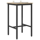 Vidaxl bartafel 52 x 52 x 90 cm bewerkt hout sonoma eiken rechthoekig