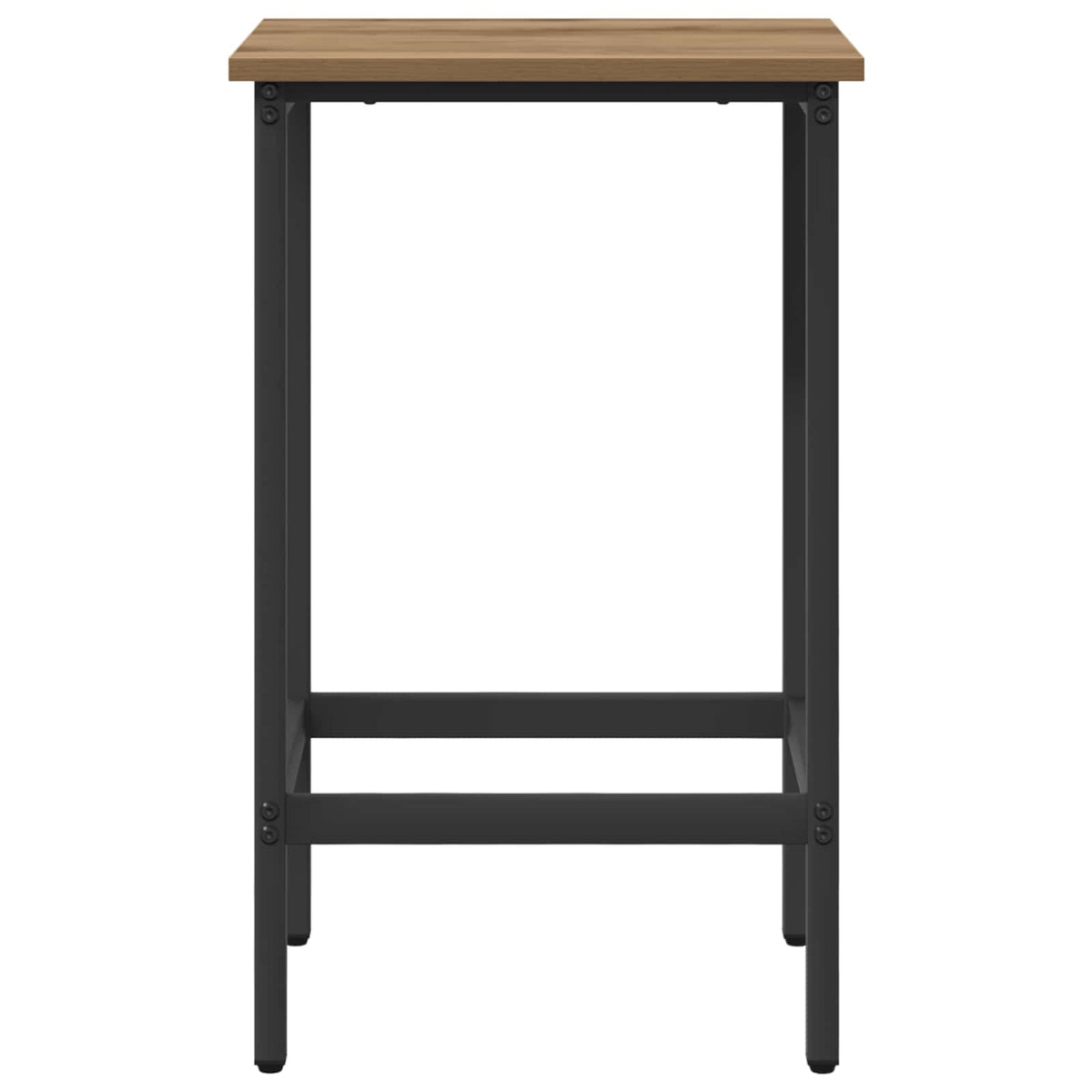 Vidaxl barkruk artisanaal eiken 40 x 32 x 64 cm bewerkt hout