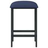 Vidaxl barkruk blauw 40 x 32 x 74 cm bewerkt hout