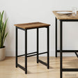 Vidaxl barkruk oud hout 40 x 32 x 64 cm bewerkt hout