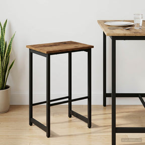 Vidaxl barkruk oud hout 40 x 32 x 64 cm bewerkt hout
