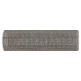 Vidaxl gaas scherm 40 x 500 cm 3 mesh rvs 201 zilverkleurig