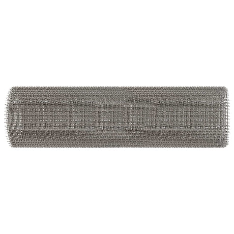 Vidaxl gaas scherm 40 x 500 cm 3 mesh rvs 201 zilverkleurig