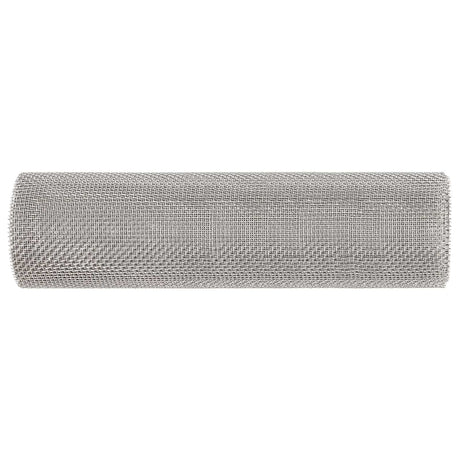Vidaxl gaas scherm 40 x 1000 cm 6 mesh rvs 201 zilverkleurig