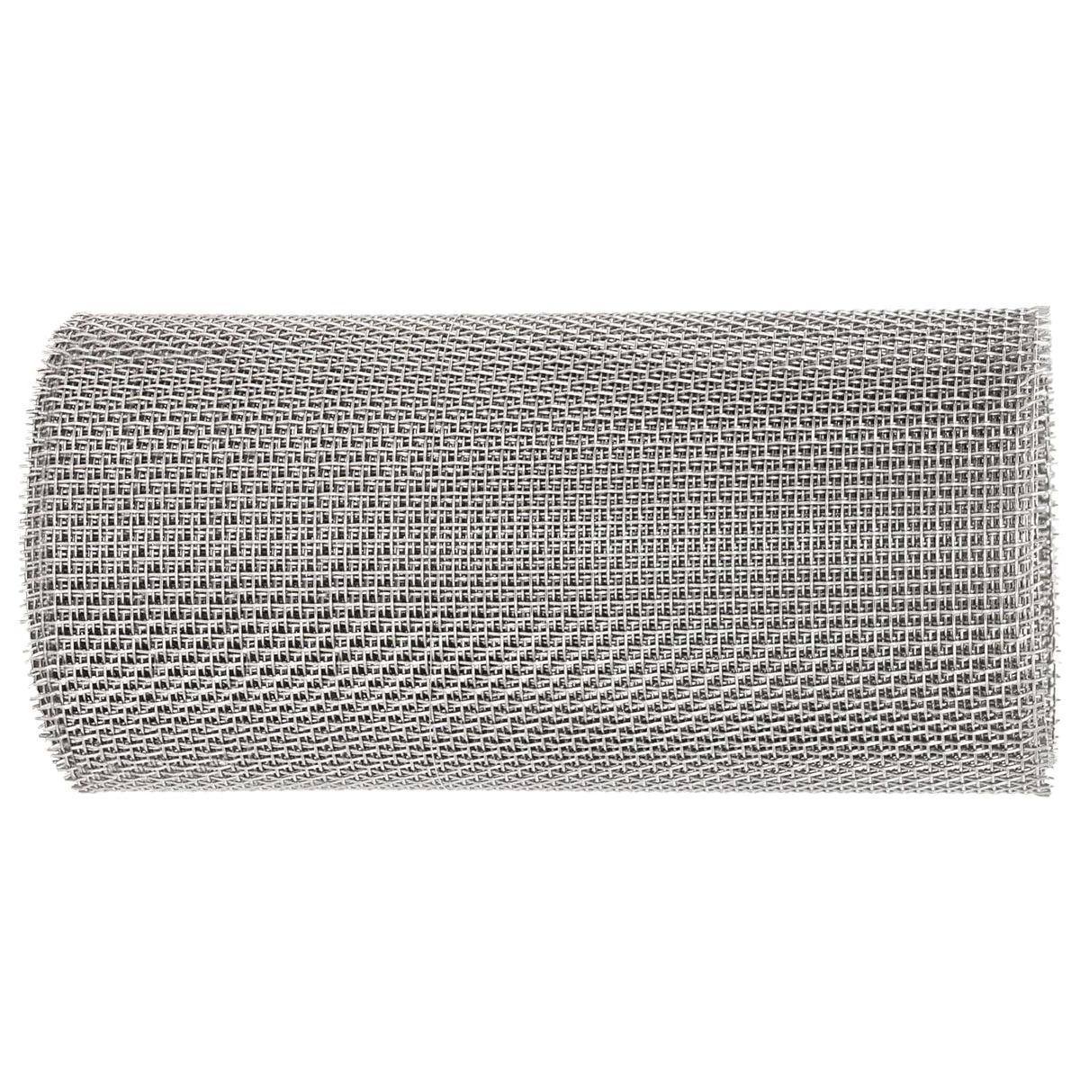 Vidaxl gaas scherm 20 x 1000 cm 8 mesh rvs 201 zilverkleurig