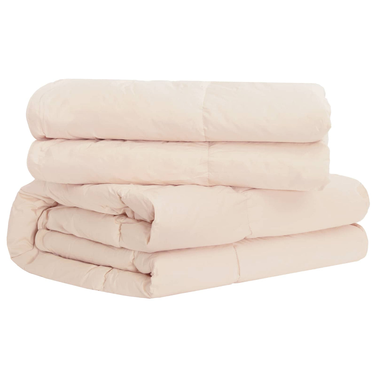 Vidaxl dekbed 200 x 220 cm alle seizoenen kapokvezel beige