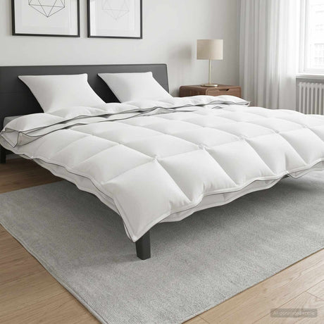 Vidaxl dekbed 200 x 240 cm 100% katoen wit