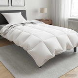 Vidaxl vol jaar dekbed wit 135 x 200 cm bamboevezel