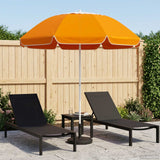 Vidaxl tuinparasol 240 cm 170t polyester oranje