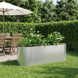 Vidaxl verhoogd tuinbed gegalvaniseerd staal 120 x 40 x 40 cm