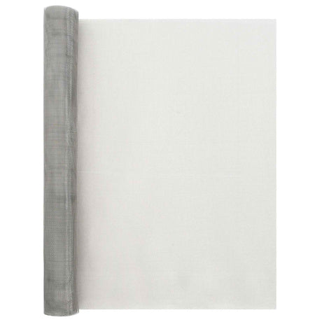 Vidaxl gaas scherm 60 x 500 cm 20 mesh rvs 201 zilverkleurig