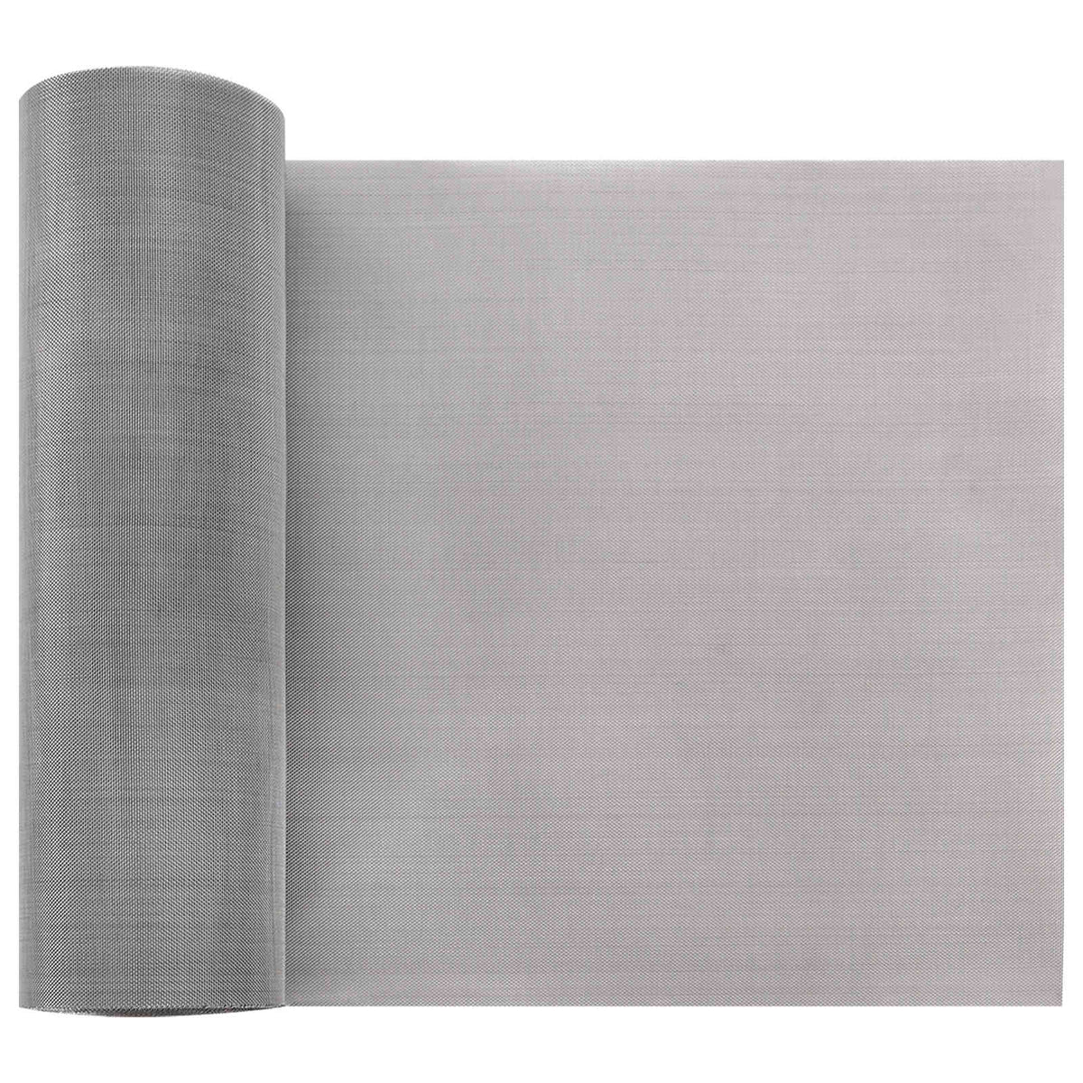 Vidaxl gaas scherm 20 x 500 cm 60 mesh rvs 201 zilverkleurig