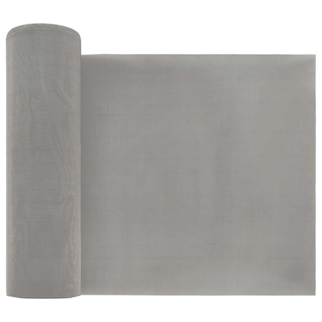 Vidaxl gaas scherm 20 x 500 cm 120 mesh rvs 201 zilverkleurig