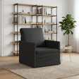 Vidaxl fauteuil zwart 70 x 81 x 82 cm stof