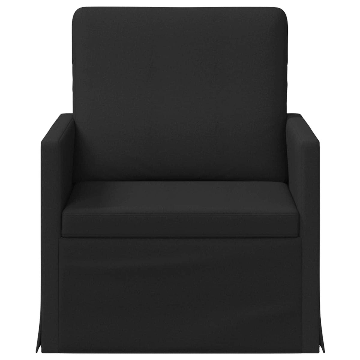 Vidaxl fauteuil zwart 70 x 81 x 82 cm stof
