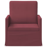 Vidaxl fauteuil wijnrood 70 x 81 x 82 cm stof