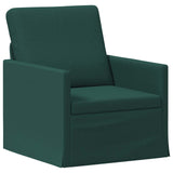 Vidaxl fauteuil donkergroen 70 x 81 x 82 cm stof