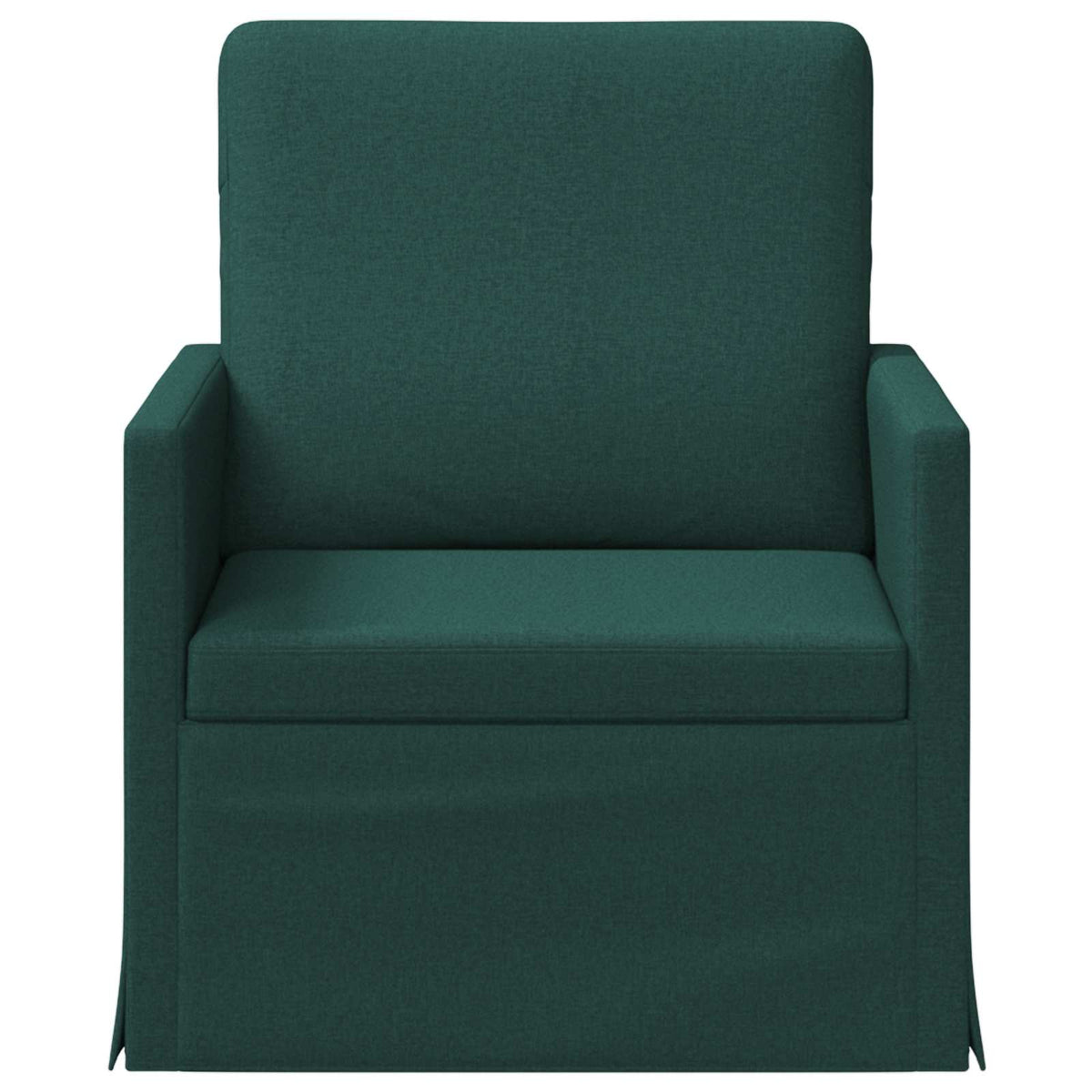 Vidaxl fauteuil donkergroen 70 x 81 x 82 cm stof