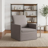 Vidaxl fauteuil taupe 70 x 81 x 82 cm stof