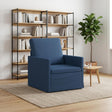 Vidaxl fauteuil blauw 70 x 81 x 82 cm stof